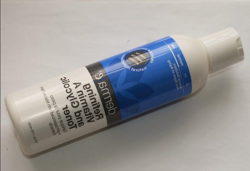 Tonic with acids Derma E Refining Vitamin A and Glycolic Toner - review