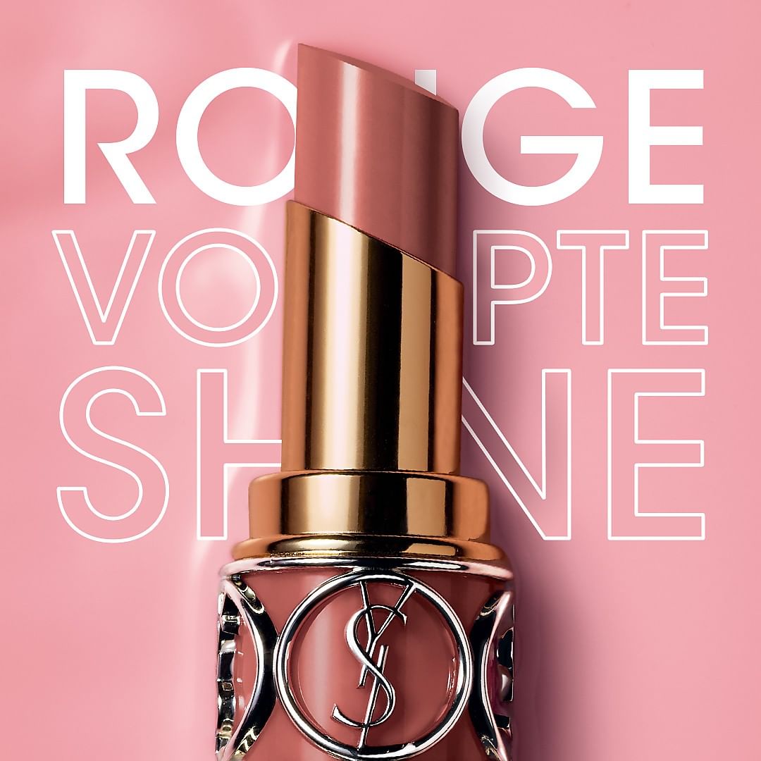YSL Beauty Official - The super nourishing and hydrating oils of ROUGE VOLUPTÉ SHINE get a sweet and sugary hit of exciting new pigments.
ROUGE VOLUPTÉ SHINE IN N°147 ROSE CARACO 
#yslbeauty #rougevol...