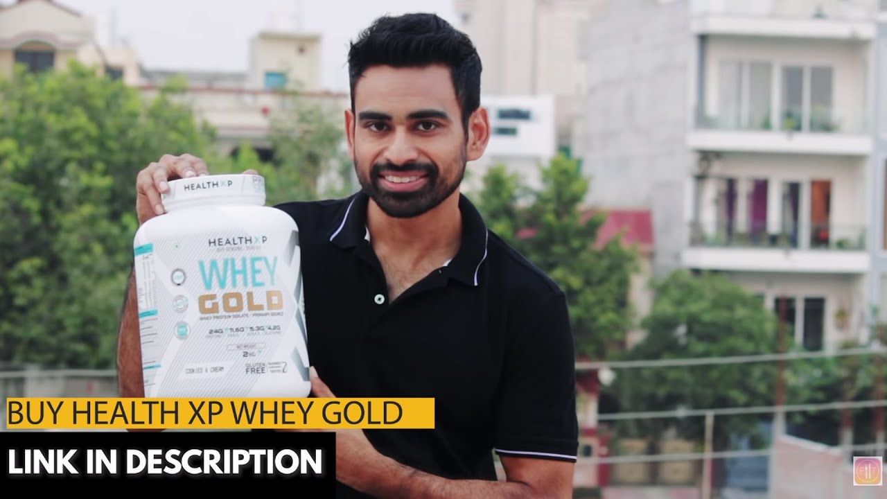 HealthXP Premium Series WHEY GOLD 2Kg | Review by Vivek Mittal (Fittuber)