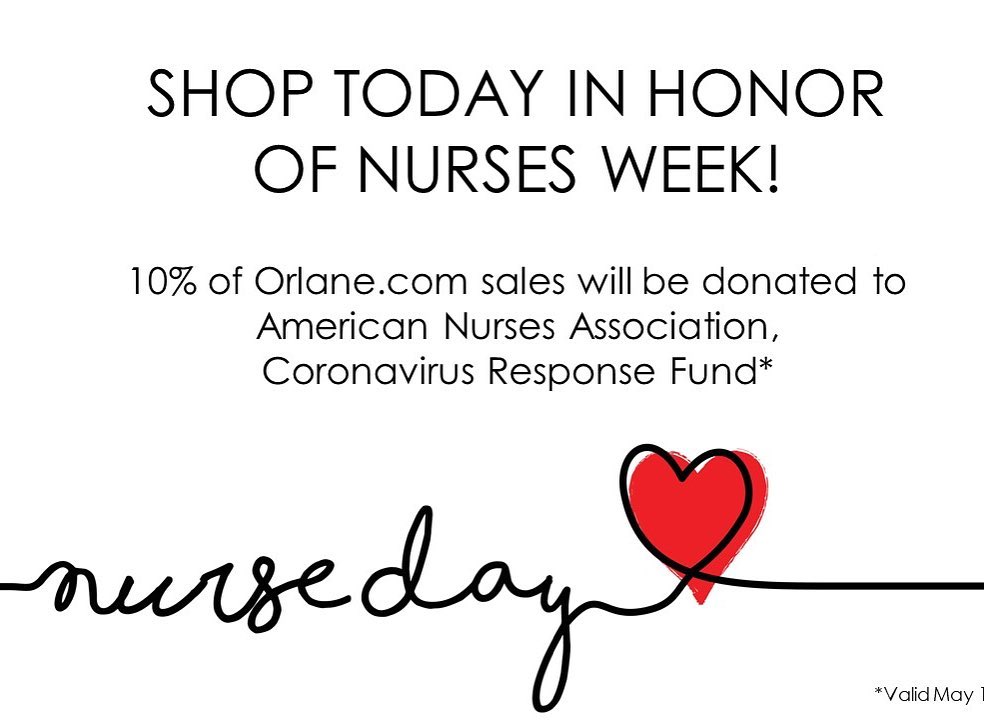 Orlane Paris - Orlane is proud to support our healthcare workers!
Help us to make the difference!
.
.
.
#healthcareheroes #orlane #orlaneparis #nurseweek #nurseday