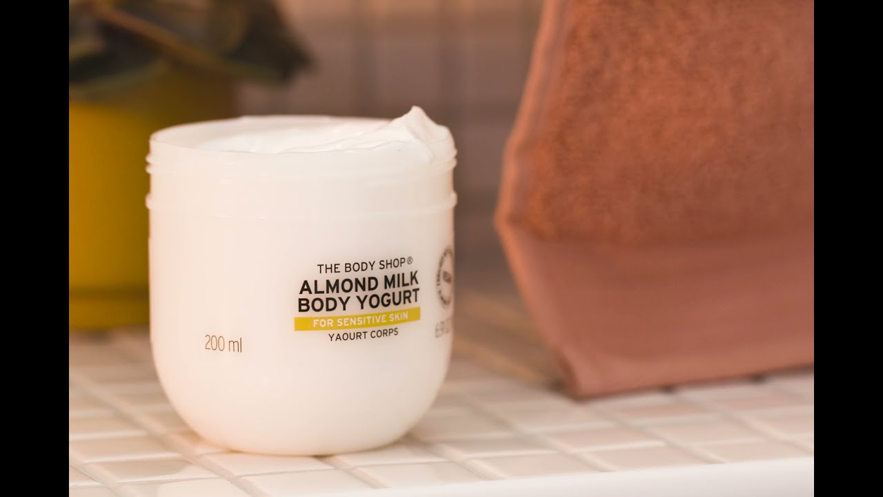 Our lightweight almond milk body yogurt!