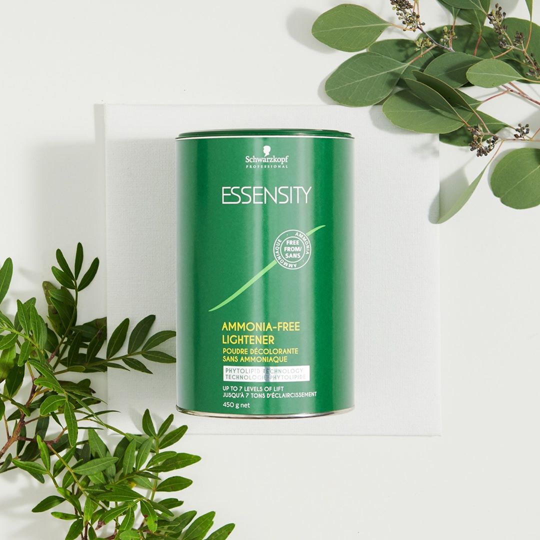 Schwarzkopf Professional - As well as being part of @schwarzkopfpro’s first ever permanent ammonia-free colour range, #ESSENSITY Ammonia-Free Lightener offers up to 7 levels of lift! 🌱 

#freefrom #pl...