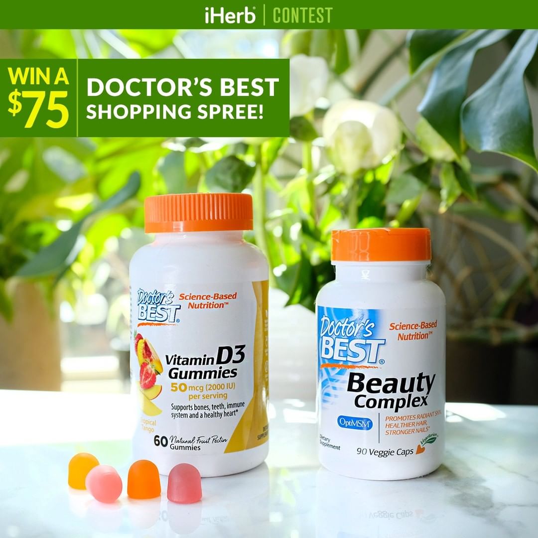 iHerb - @doctorsbestvitamins takes your health very seriously. Physician-founded, their 200+ products are all carefully researched and tested to ensure high quality standards — giving you the best cha...