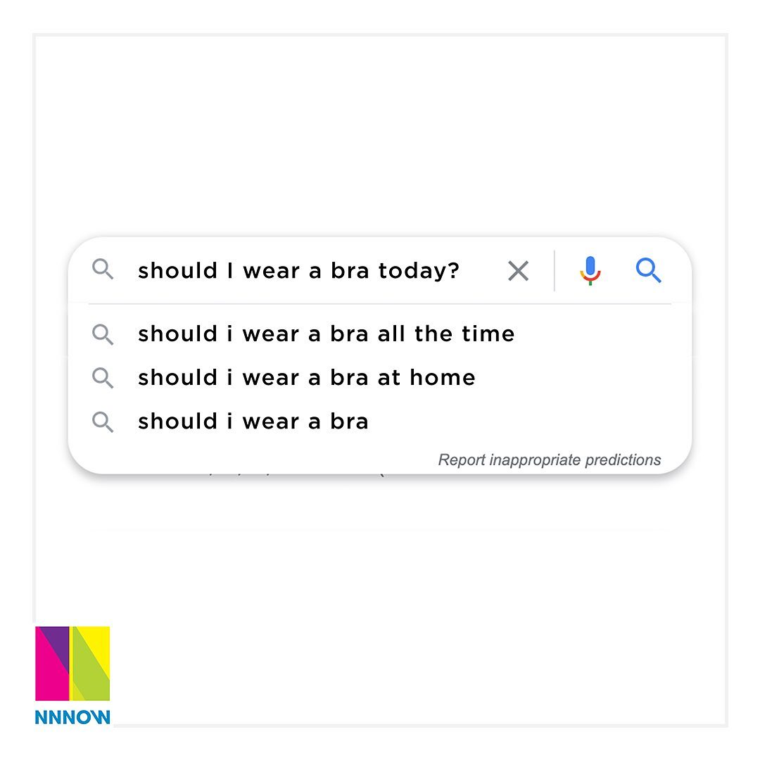 NNNOW - "To bra or not to bra"? Well, it's Saturdayyyyy.😌 And the answer to that Q is pretty obvious. 😏

#Saturday #meme #weekend #relax