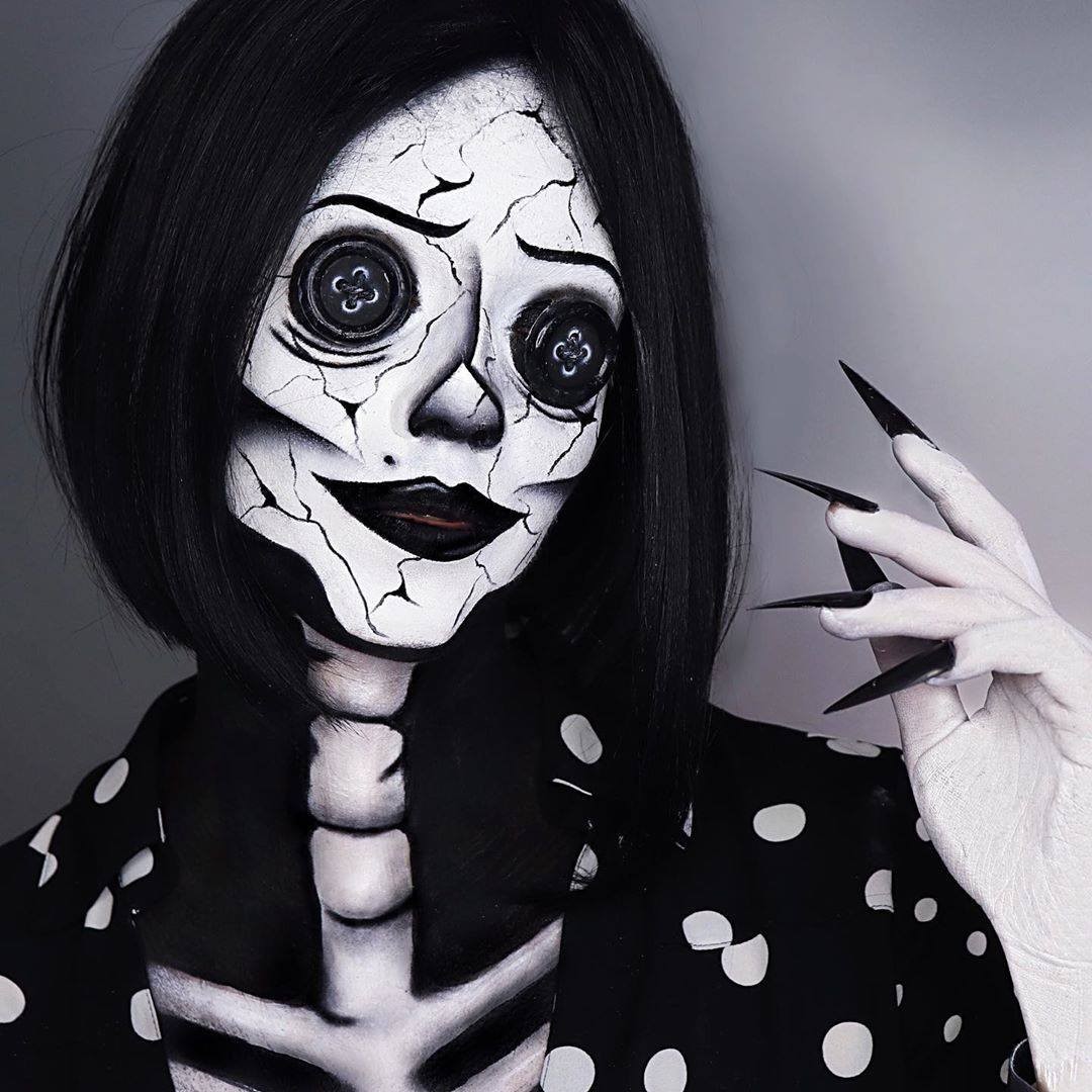 NYX Professional Makeup - Black is traditional 🖤 @klamour_makeup uses our Can't Stop Won't Stop Full Coverage Foundation + Can't Stop Won't Stop Contour Concealer as a base for this eerie, Other Mothe...