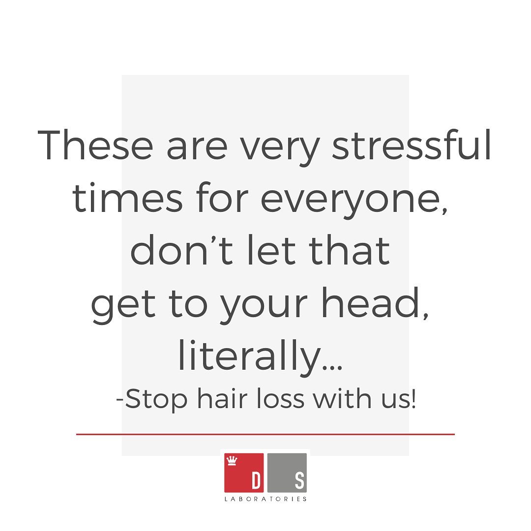 DS Laboratories - You may have heard that stress and anxiety can cause hair loss, and it’s true. We want to help you because together we are stronger. Our bestseller REVITA Hair Stimulating Shampoo &...