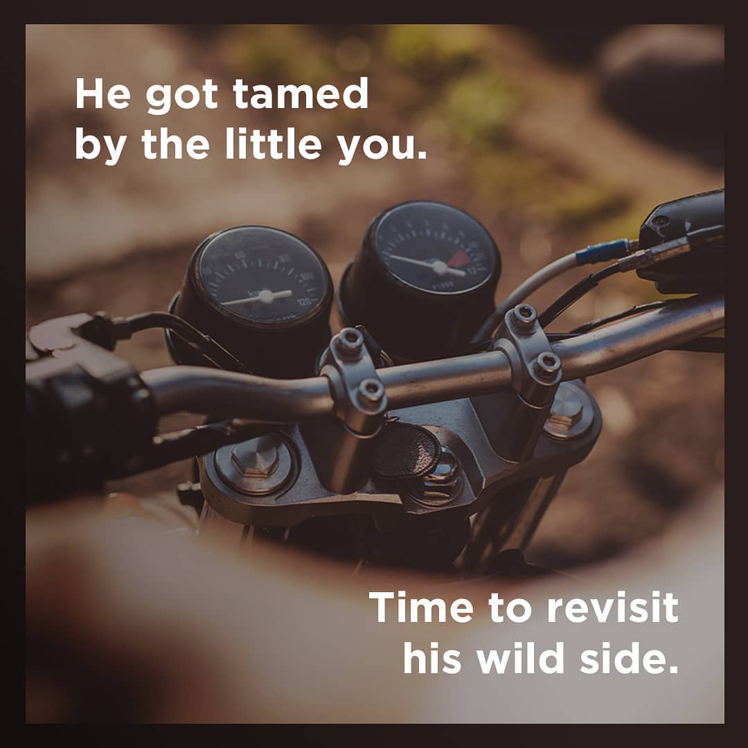 The Man Company - The bike took a back seat to make space for a "safer" mode of transport. The solo rides were long gone. The leather jackets were packed up and sent to the back of the closet. And the...