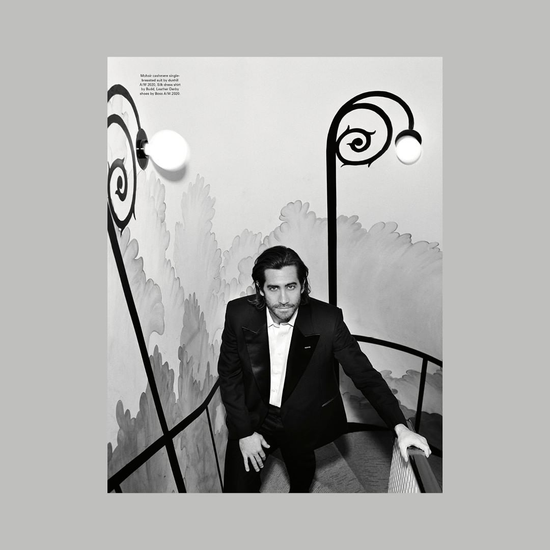 dunhill - JAKE GYLLENHAAL⁠
Black dunhill evening jacket worn by @jakegyllenhaal for his @another_man magazine cover shoot. Photographed in New York, February 2020, by @alasdairmclellan and styled by @...