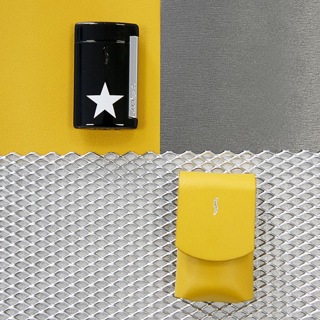 S.T. Dupont Official - Play it cool with the New minijet lighter!

#stdupont #minijet #lighter #torchflame #windresistant #star #fun #cool #colorful #small #smoking #cigar #cigars #cigarlife #cigarafi...