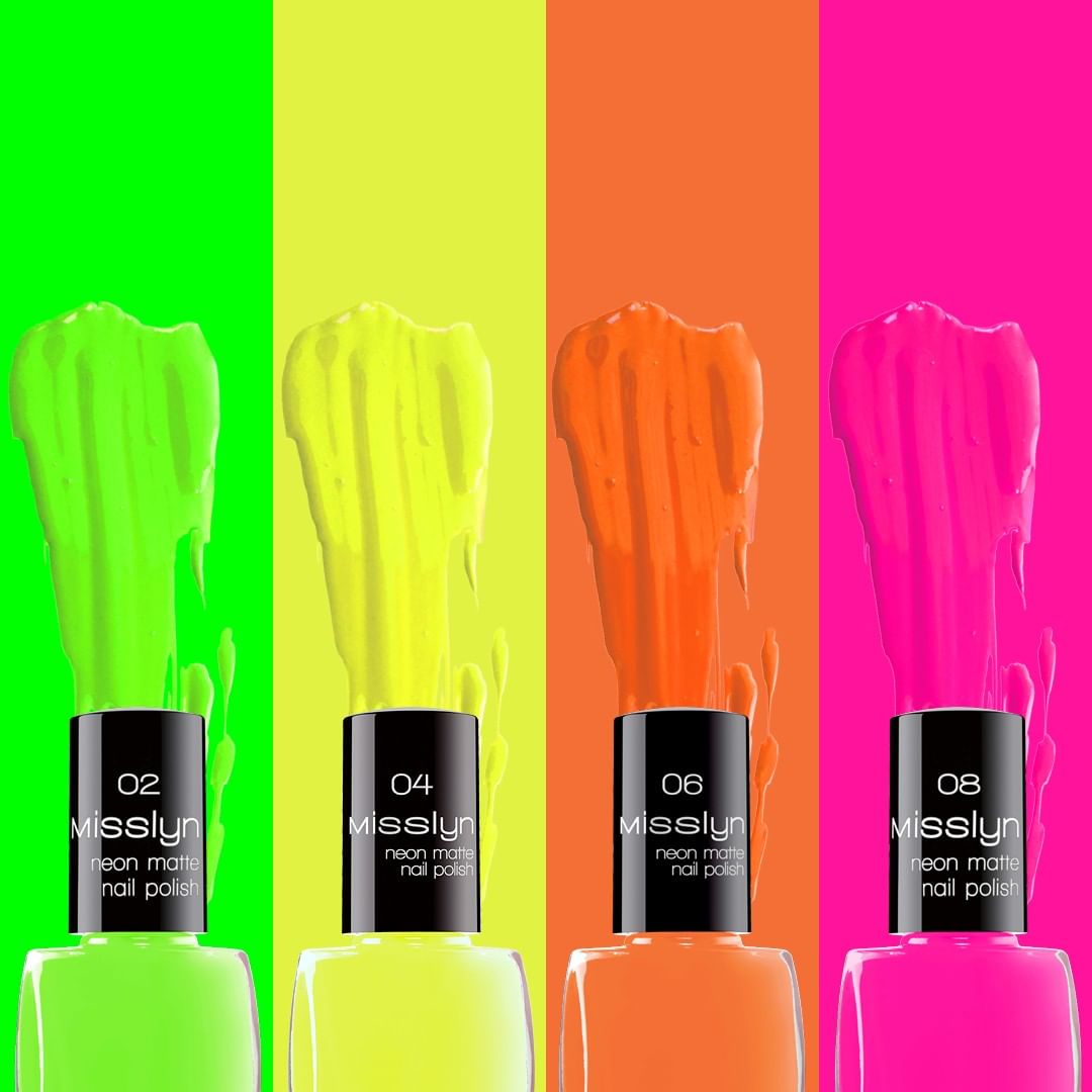 MISSLYN - Which crazy neon shade would you wear on your nails? Comment down below!⠀⠀⠀⠀⠀⠀⠀⠀⠀
⠀⠀⠀⠀⠀⠀⠀⠀⠀
#misslyn #misslyncosmetics #popupyourmakeup #summervibes #summermakeup #nailpolish #greennails #ye...