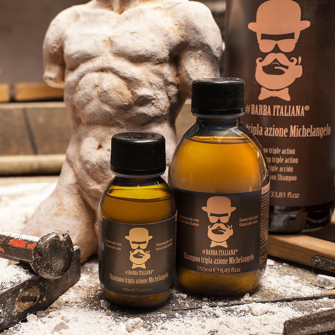 #Barba Italiana - Più di ogni altra parte del corpo, i capelli sono carichi di simbolismo: nella mitologia e nella storia antica, sono emblema di forza, sensualità e saggezza.⁣
⠀⁣
Oli essenziali, mate...