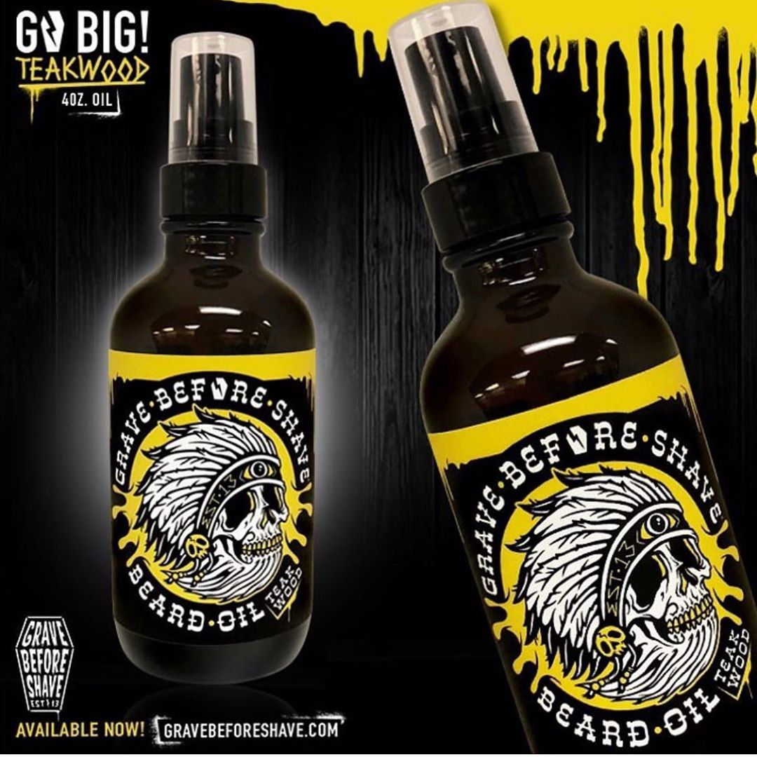 wayne bailey - –4oz Teakwood Beard Oil is here!–
-WWW.GRAVEBEFORESHAVE.COM-
***FREE SHIPPING IN THE US***
#beard #beards #bearded #beardoil #beardoils #beardbalm #beardbalms #beardbutter #gravebefores...