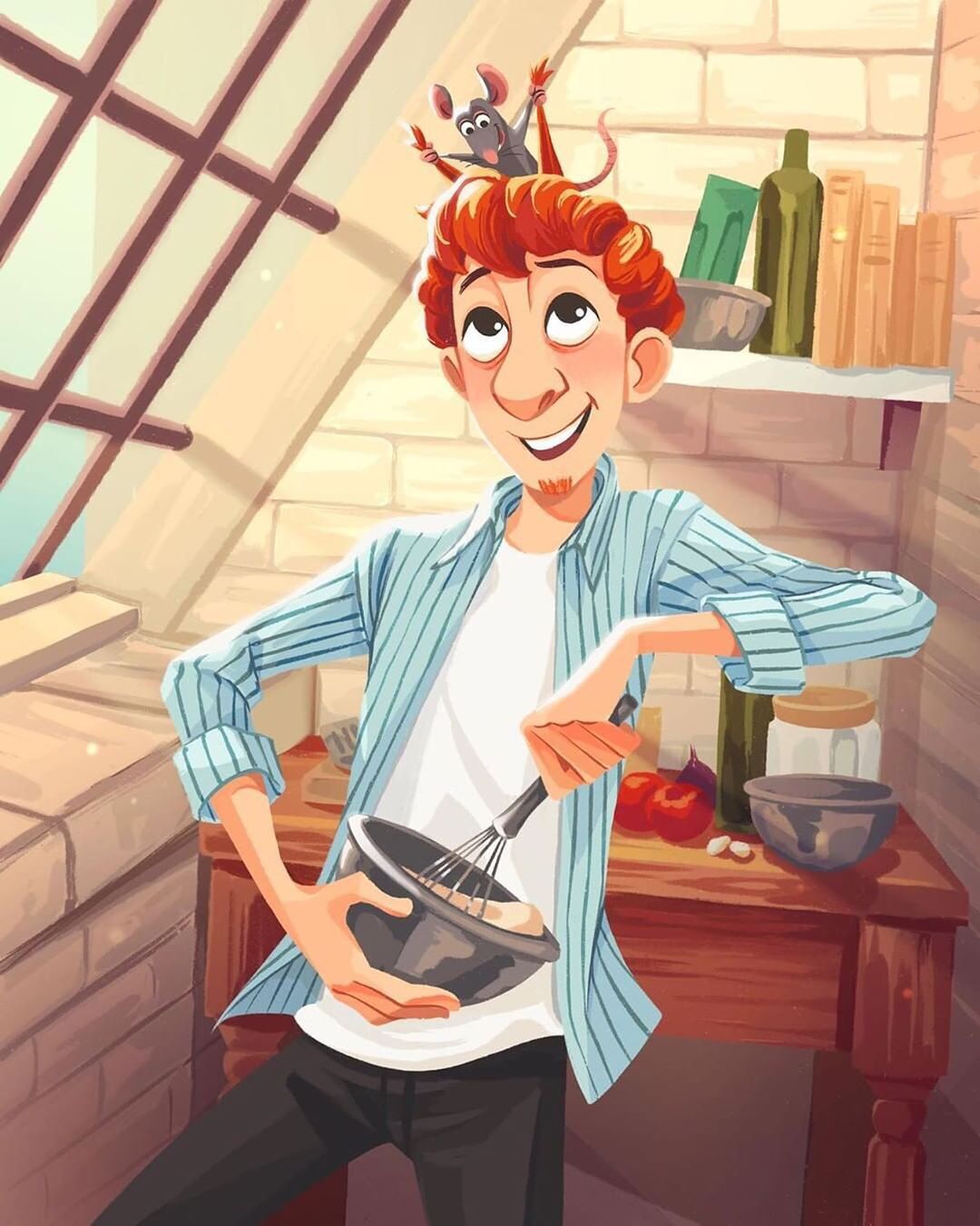 Disney Россия - Работа в команде 💪
#Рататуй