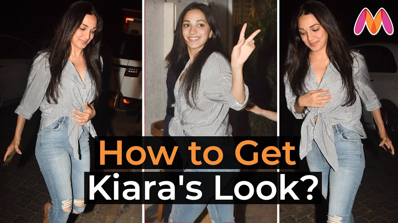 How To Get Kiara Advani's #ShirtAndJeans Look? | B'town Style Under 3 Minutes | Myntra