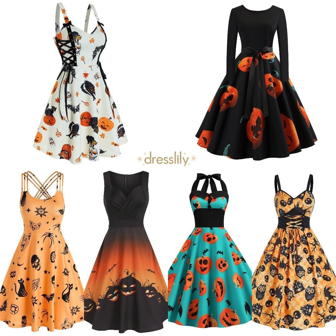 Dresslily - 🎃Halloween is coming!! You may want a  dress for each day of the week!!⁣
👉Shop in our bio link!⁣
💕CODE: IG2020 [Get 22% off]⁣
#Dresslily