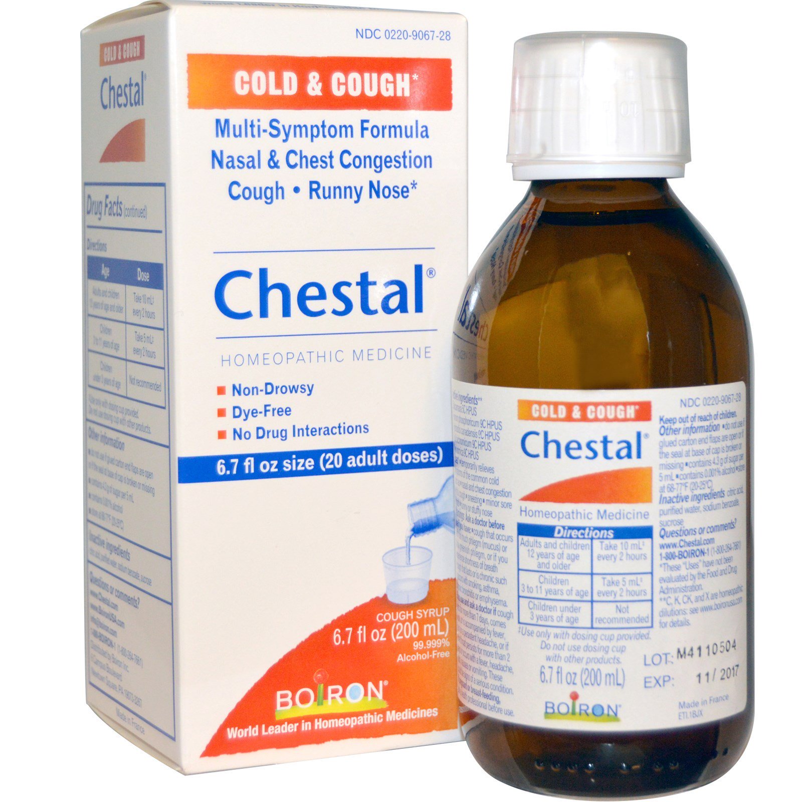 Кашель 6 недель. Boiron, Chestal, средство от простуды и кашля для детей. Гомеопатическое средство Chestal. Chestal children's Cold & cough сироп гомеопат. Фл. 200 Мл.