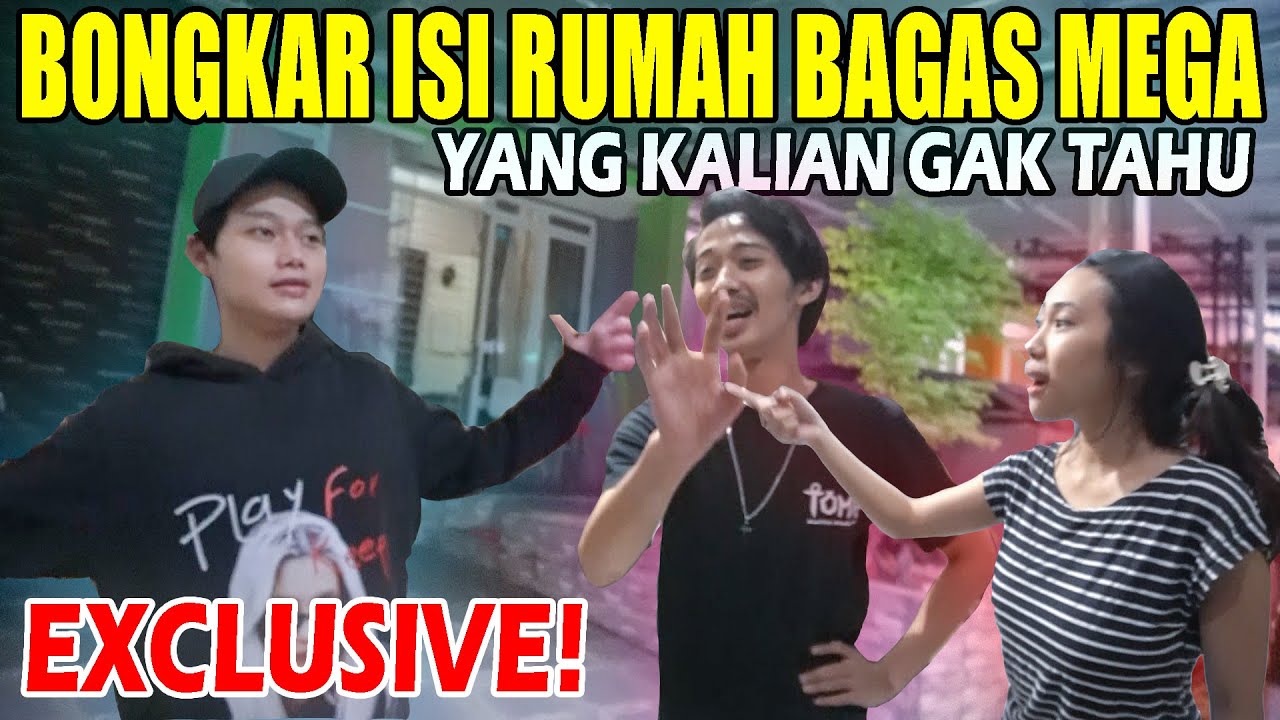 GREBEK RUMAH BAGAS MEGA! TERNYATA ISINYA SEPERTI INI..