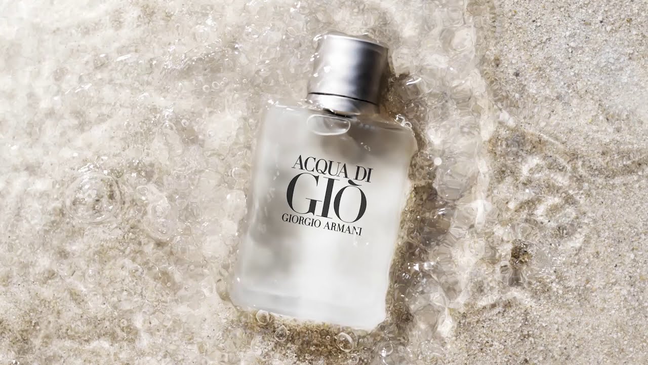 ACQUA DI GIÒ EAU DE TOILETTE, the iconic fragrance by Giorgio Armani
