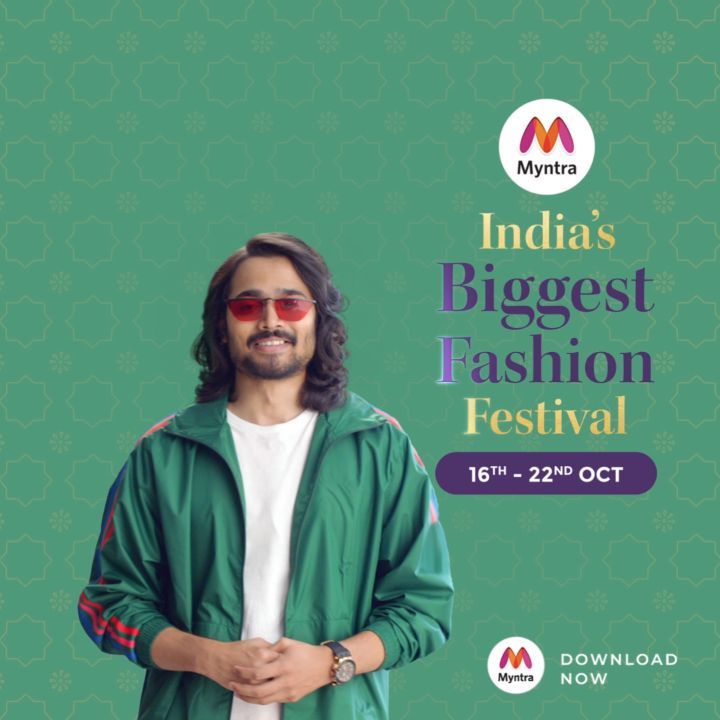 MYNTRA - India's Biggest Fashion Festival is here!  16th - 22nd Oct.  @bhuvan.bam22 is ready for the Myntra Big Fashion Festival.
100% Fashion. Up To 80% Off.
Stay tuned.

#MyntraBigFashionFestival #M...