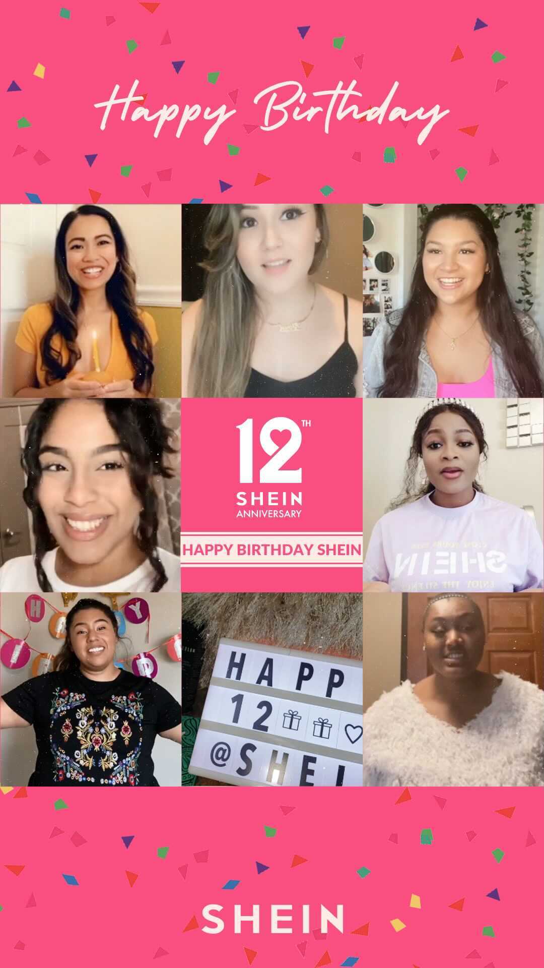SHEIN.COM - What an amazing 12 years it's been! To celebrate this milestone, we asked our Campus Ambassadors what they love about SHEIN 💖More importantly, we want to thank you all for being a part of...