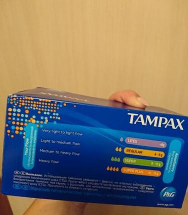 Тампоны Tampax Super Plus фото