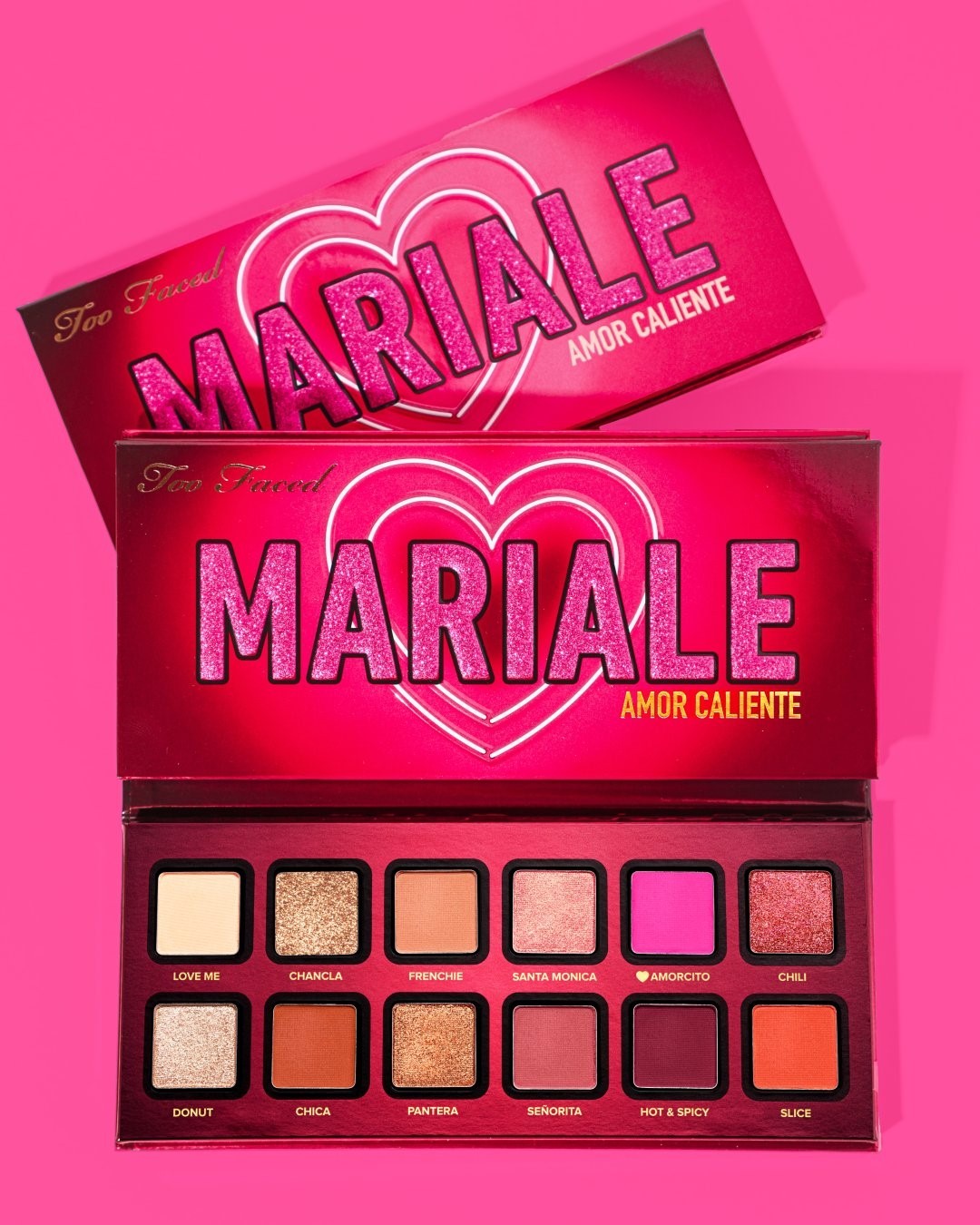 Too Faced Cosmetics - Have you heard?! 🚨 We just launched the HOTTEST #TooFacedxMariale Collab with our BFF @Mariale! 🔥 The Amor Caliente Palette is packed with bold colors that push boundaries & insp...