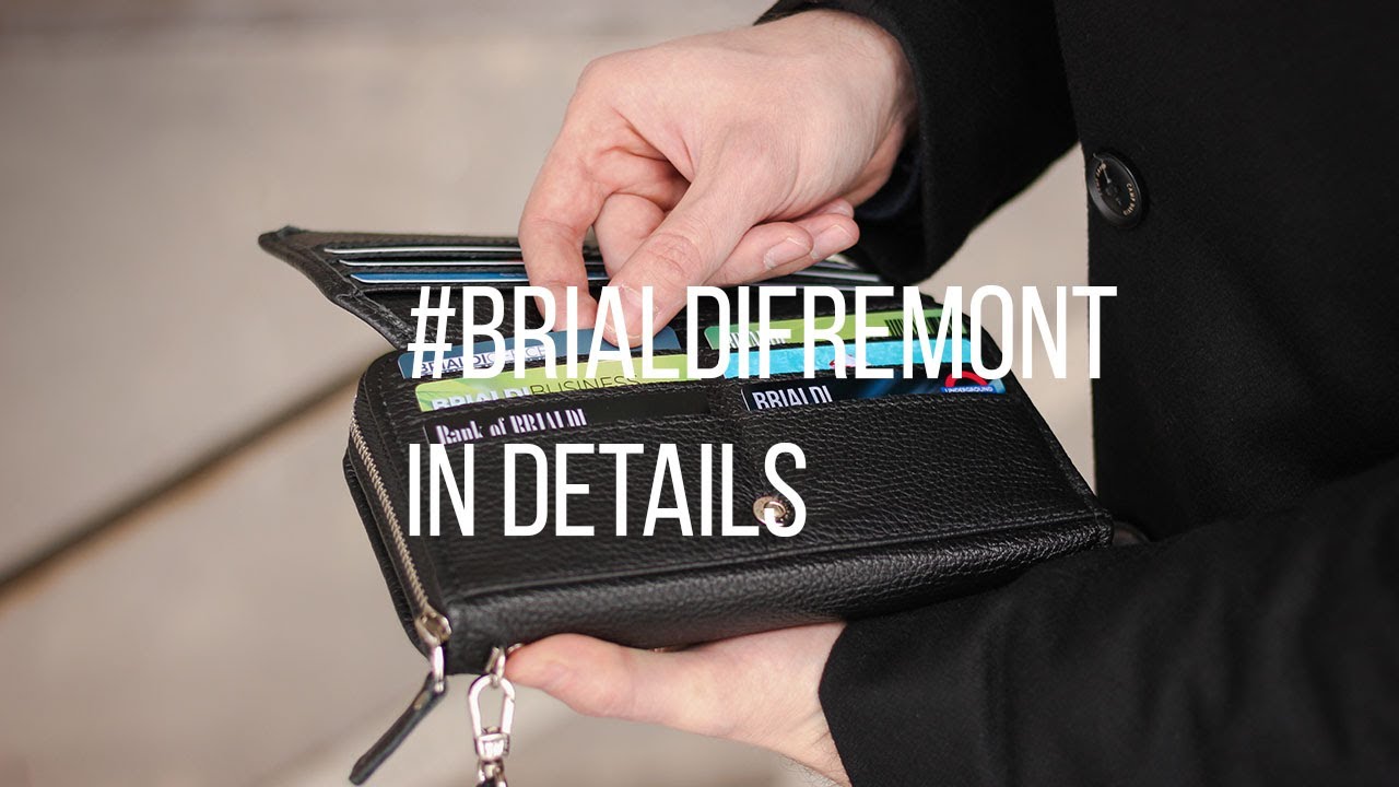 #Обзор #мужского #клатча с 41 карманом и отделом #BRIALDI #Fremont от #производителя