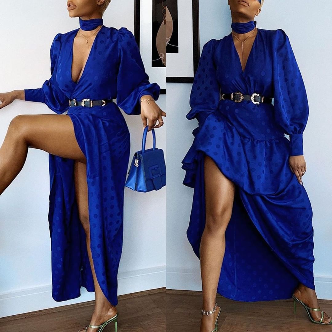 CHIQUEDOLL🎀 - 💗💗💗⁠
#dress #dresses #eveningdress  #Cocktaildress #blue #party