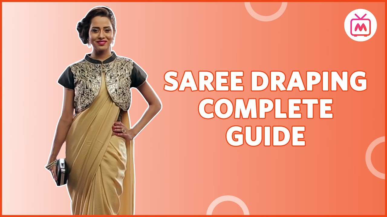 How to Drape a Saree Perfectly | Saree Draping in Different Style | Myntra Studio