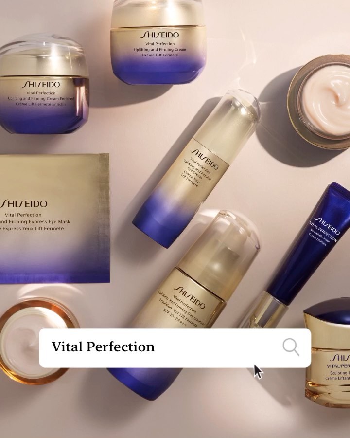 SHISEIDO - Timeless and irresistible. Meet our Vital Perfection Collection. Skin appears firmer and its texture more refined after just one week. Wrinkles appear diminished and facial contours more de...