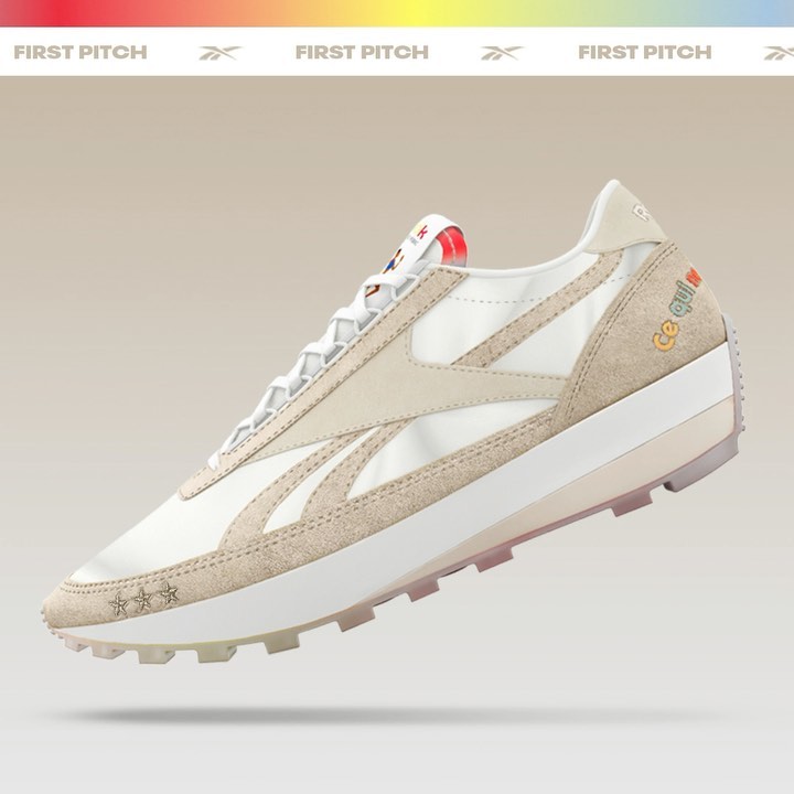 Reebok - Quart de Mile Aztec OG. Inspired by Marie-José Pérec, one of the fastest women of all time. Available to back now at Reebok.com. #ReebokFirstPitch