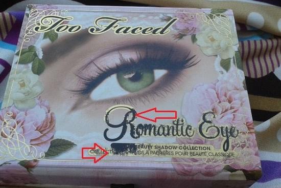Любимица Too Faced Romantic Eye Classic Beauty Shadow Collection