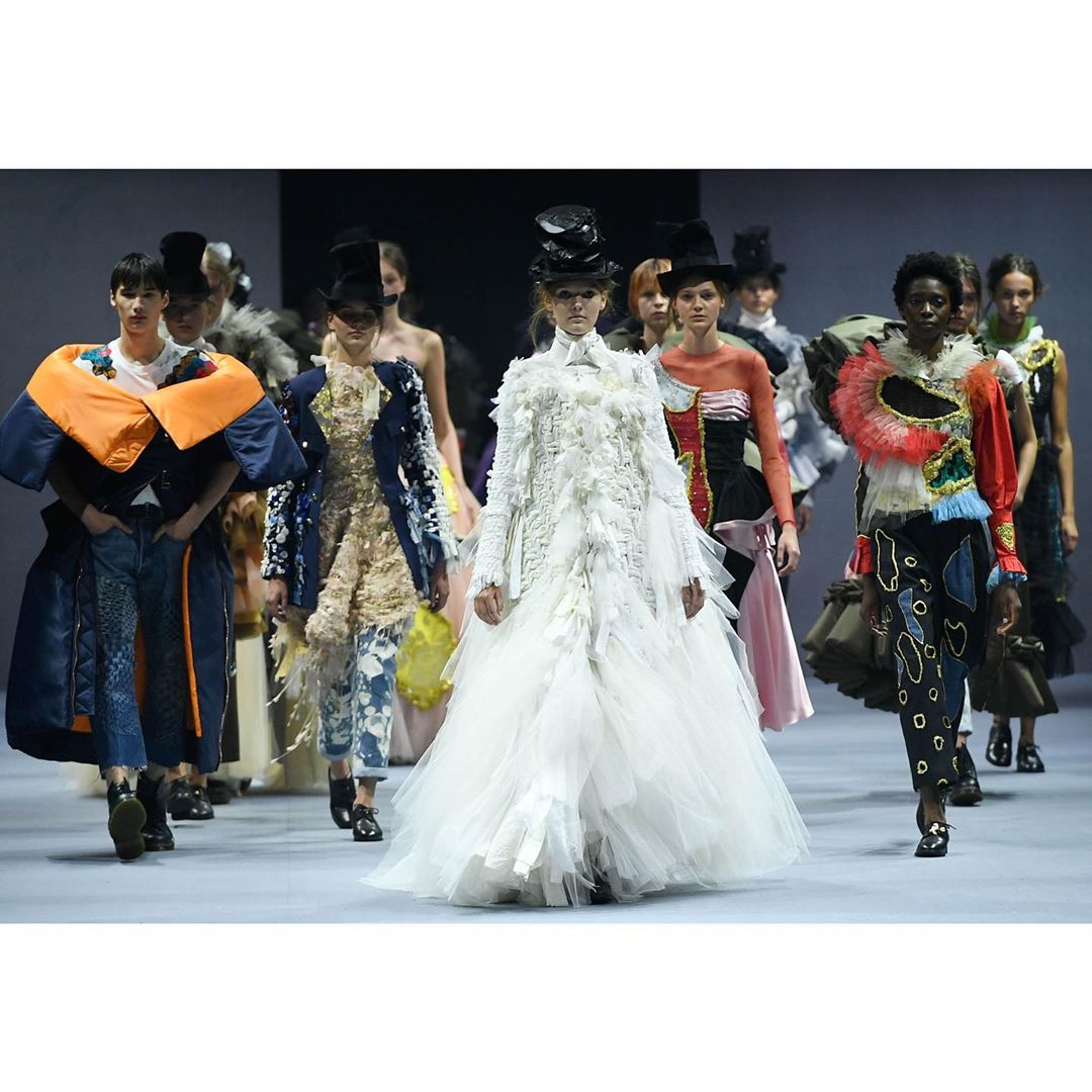 Viktor&Rolf - A look back at our Haute Couture show in Berlin - These collections highlight the creative principle of conscious design: ‘Doing more with less’ <3 VR