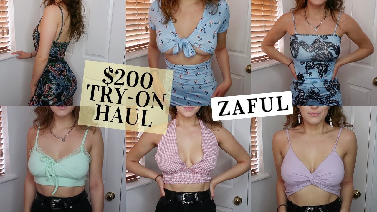 Lucy Munden - I SPENT $200 ON ZAFUL | TRY-ON HAUL!!