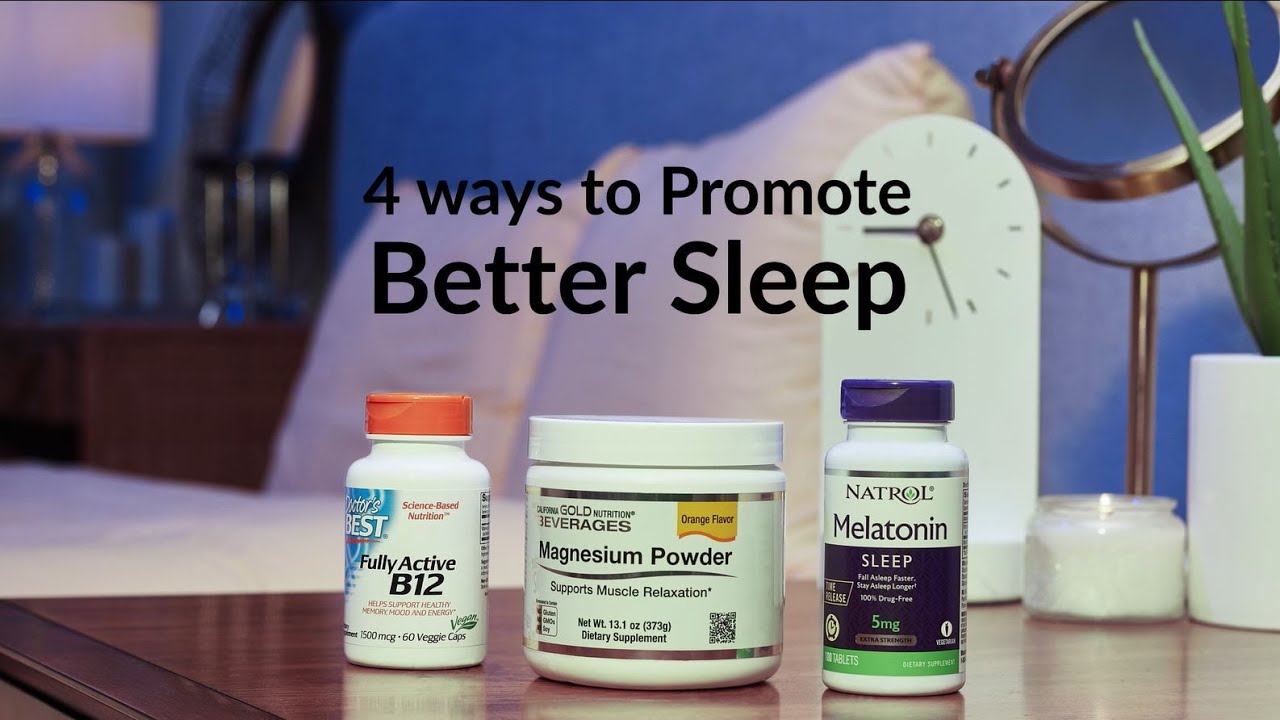 4 Ways to Promote Better Sleep | iHerb