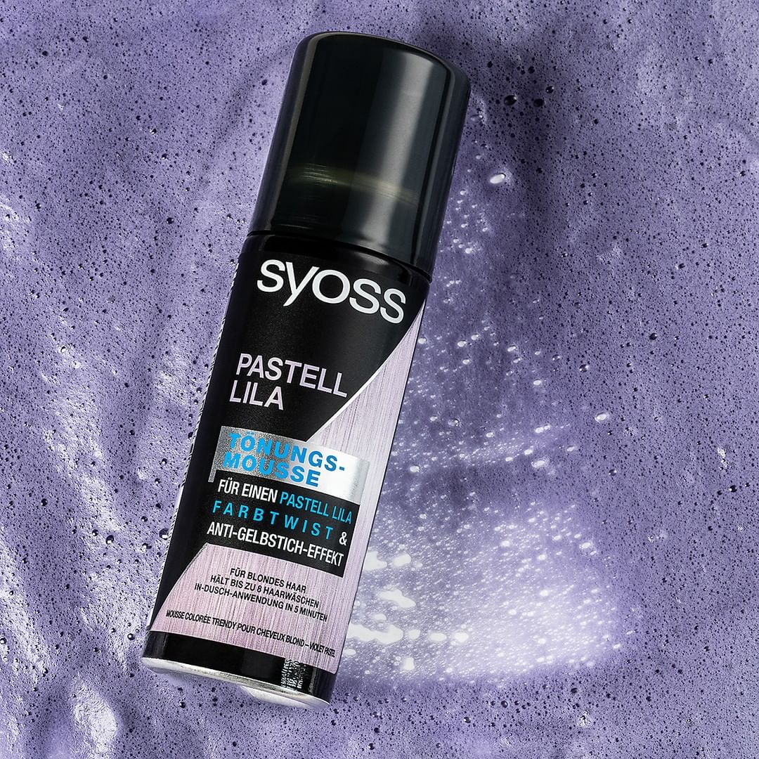 Syoss - Comment 💜 if you wish you could touch
this! Btw our semi-permanent #Syoss Mousse
Toner can be applied without gloves & lasts
up to 8 washes. #getsyossed
.
.
.
#haircolor #unicornhair #colorati...
