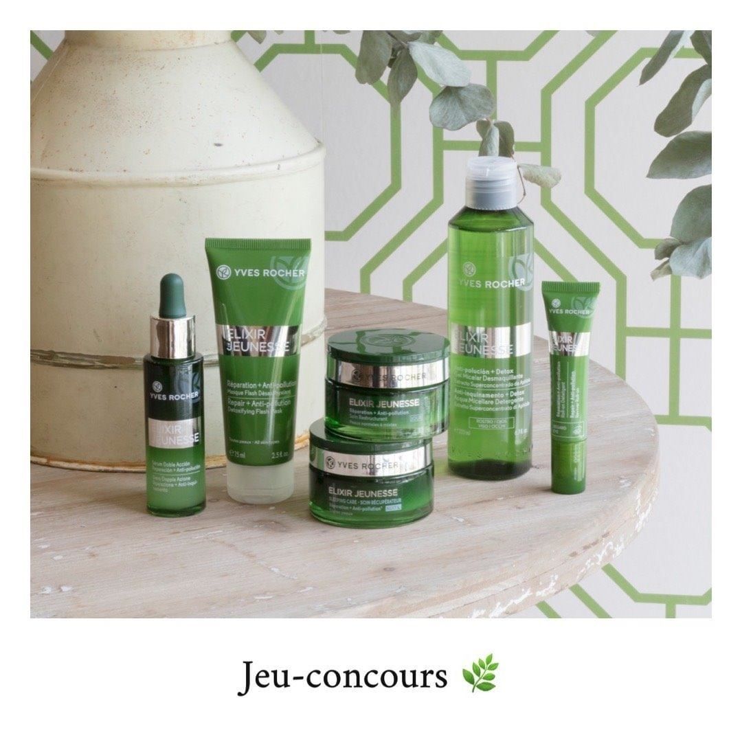 Yves Rocher France - [JEU-CONCOURS] Surpriiise ! Pour bien démarrer la semaine, tentez de remporter TOUTE notre gamme Elixir Jeunesse (oui, vous avez bien lu !) 😍
Pour cela, rien de plus simple : 
- L...