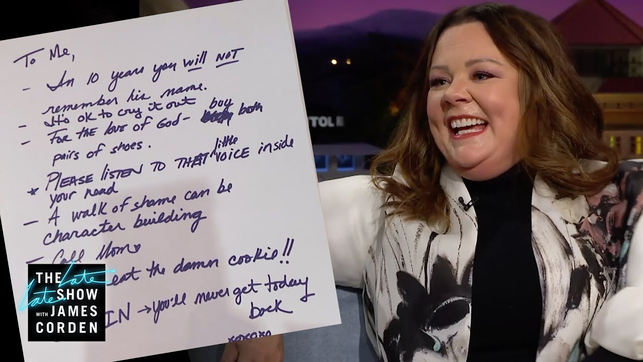 Young Melissa McCarthy Gave Her Future Self Sage Advice