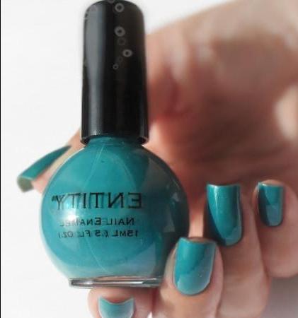 Entidade Esmalte # 21007 Pérola Azul-Turquesa - resenha