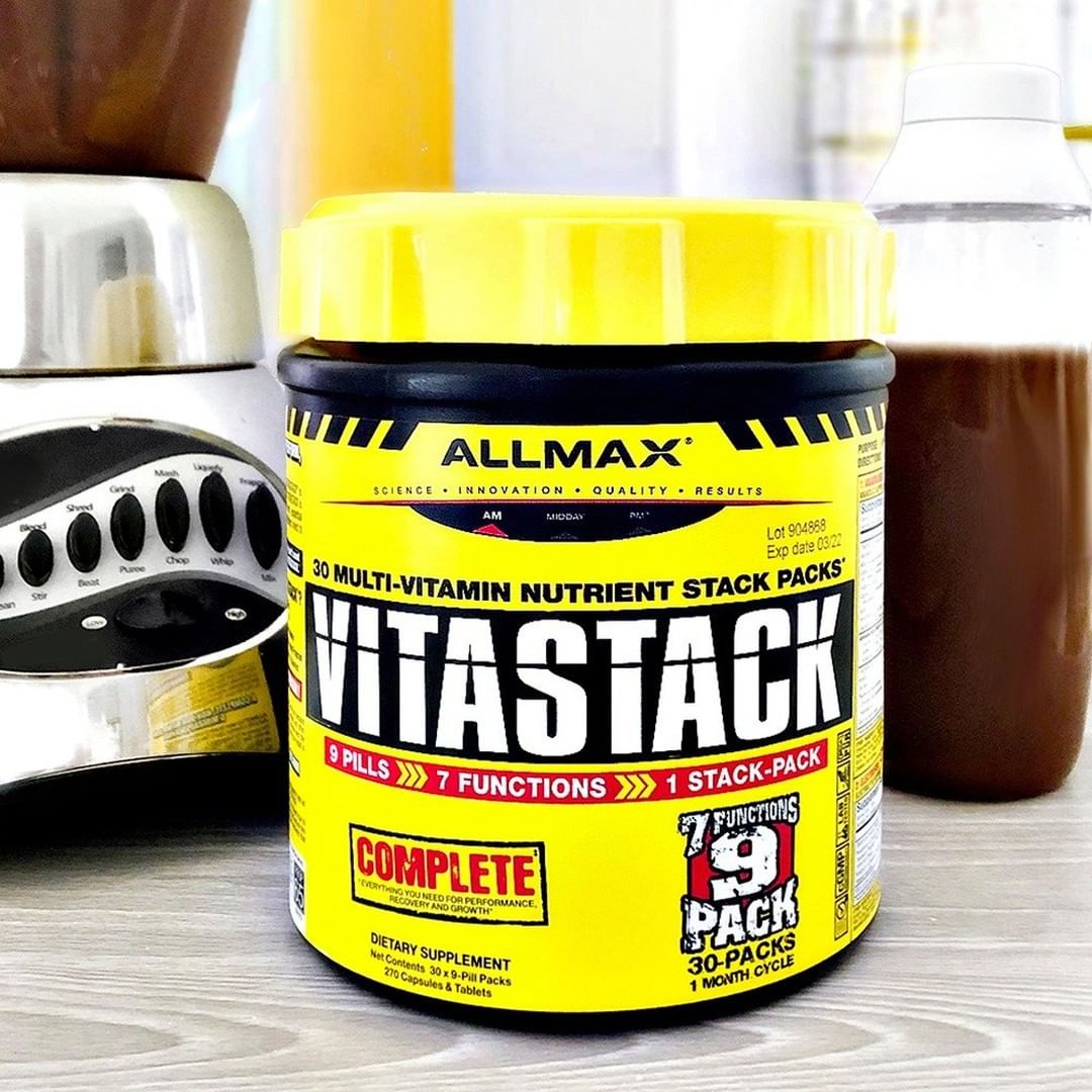 iHerb - When your body is going through extreme and intense training, it needs additional nutrients. Enter Vitastack from AllMAX - a full spectrum of vitamins, minerals, and nutrients to help you perf...