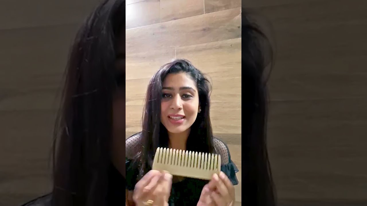 How to get Tangle-free hair in just 7 seconds | #Mamaearth Rice Wonder Water ft. Ghazal Alagh