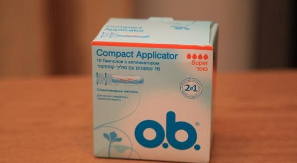 Тампоны Ob Compact Applicator фото