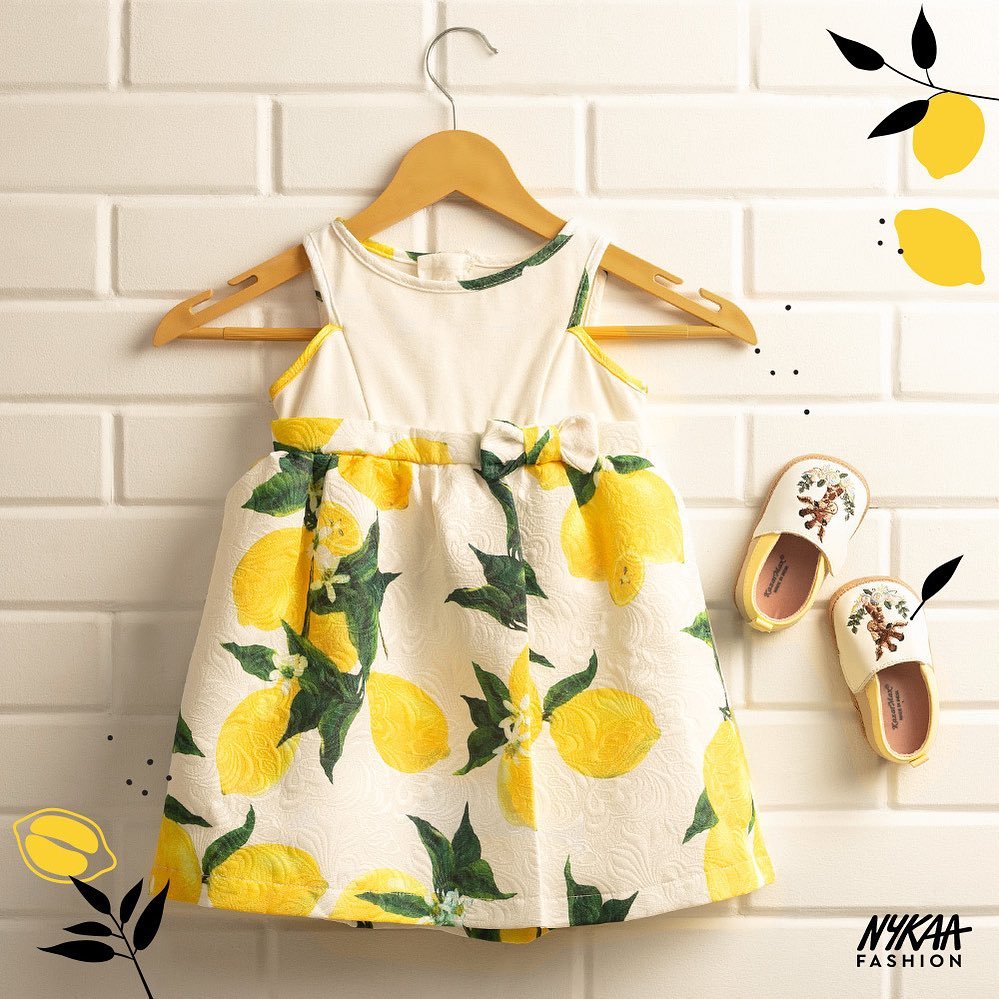 Nykaa Fashion - When life gives you lemons, wear them🍋 Shop this and other cute styles for your little ones now on www.nykaafashion.com🛍
•
•
One Friday White Floral Dress: ₹1,200
KazarMax Multicolor B...