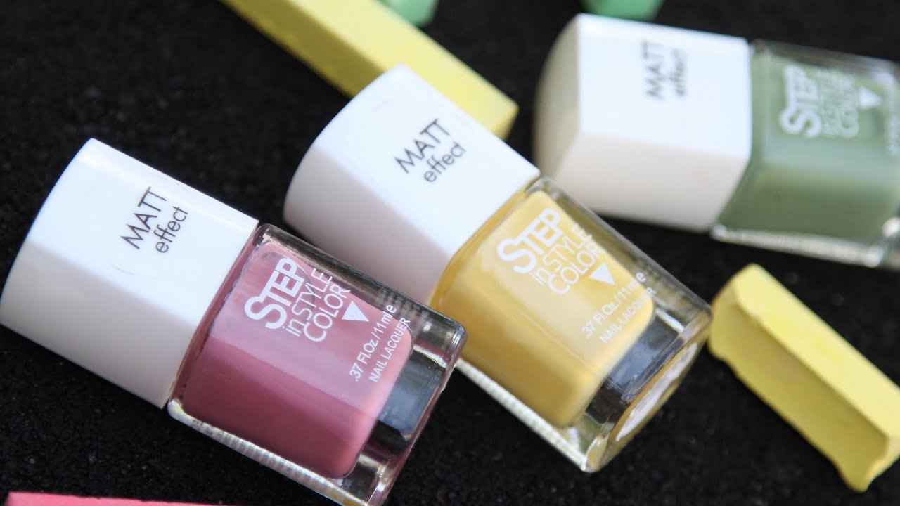 Step MATT. New Collection of Nail Polishes | Dance Legend