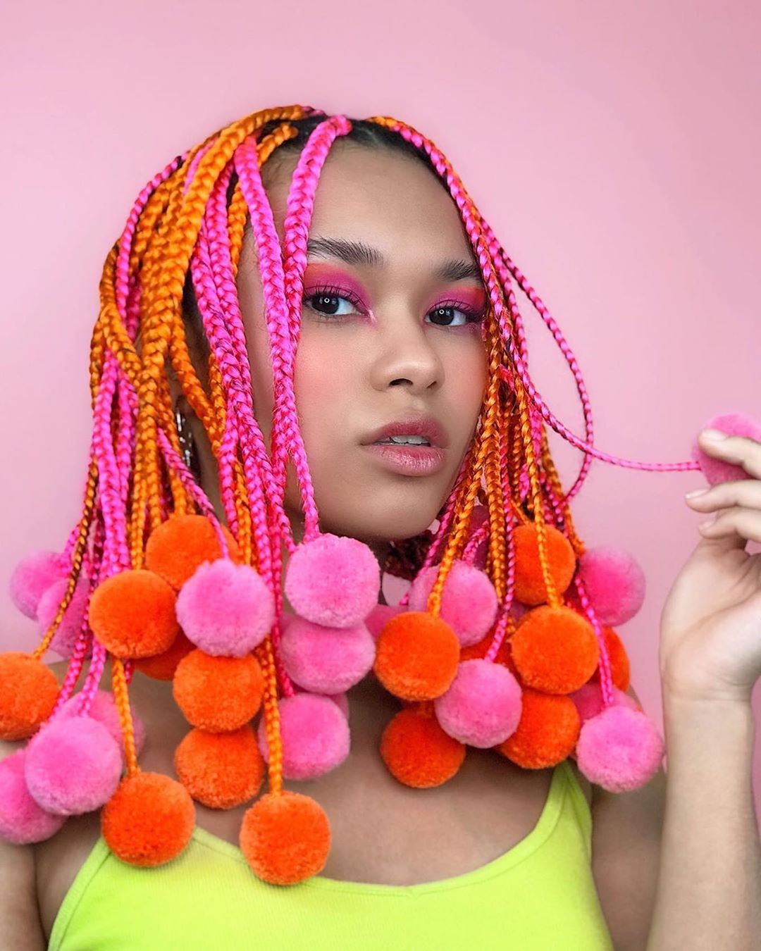 Minnie Style - @yusya_kapustina’s hairstyle got Minnie on the dot 🧡💖 Celebrate #NationalHairDay by heading to our Story for more Minnie-inspired hairstyles!