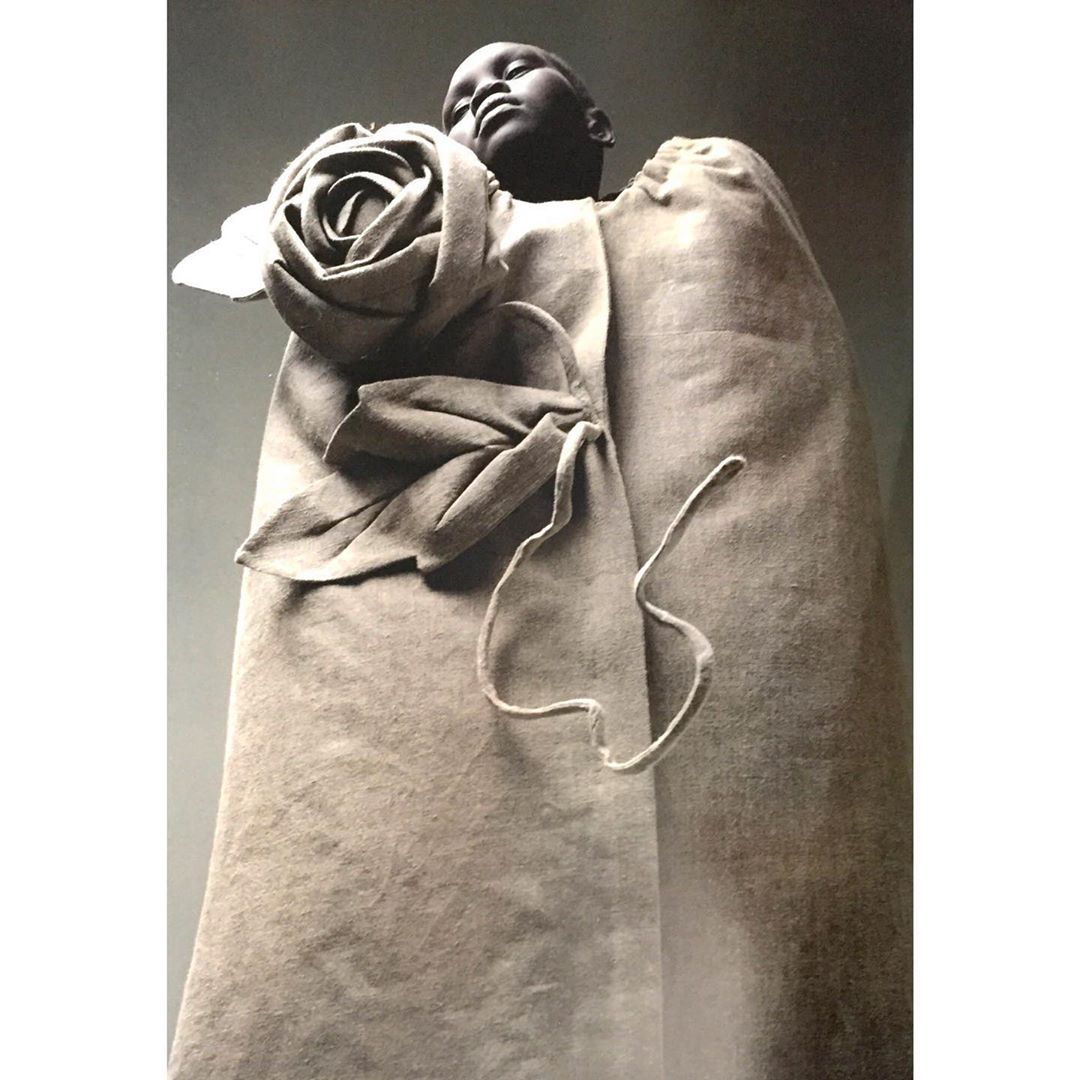 Viktor&Rolf - Alek Wek @msalekwek wearing ‘Russian Doll’, 1999 📷 @wendeliendaan <3 #viktorandrolf #archive
