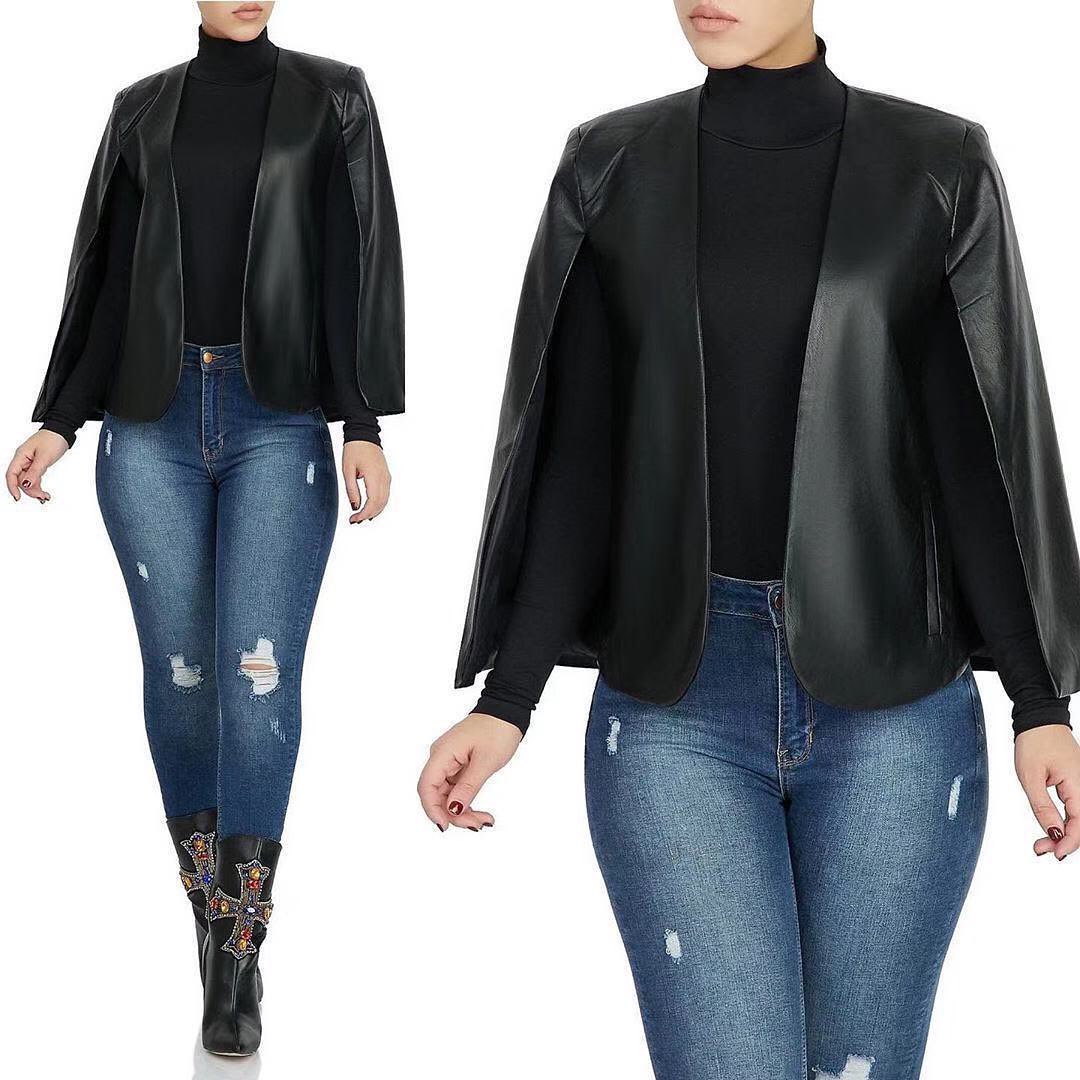 Whatlovely - Faux Leather Cape Blazer
🔍Search 'GE9Y065' link in bio.

#instagood #fashion #style #instafasion #beauty #standout #ootd #bestoftoday #onlineshopping #BoutiqueShopping #womenswear #womens...