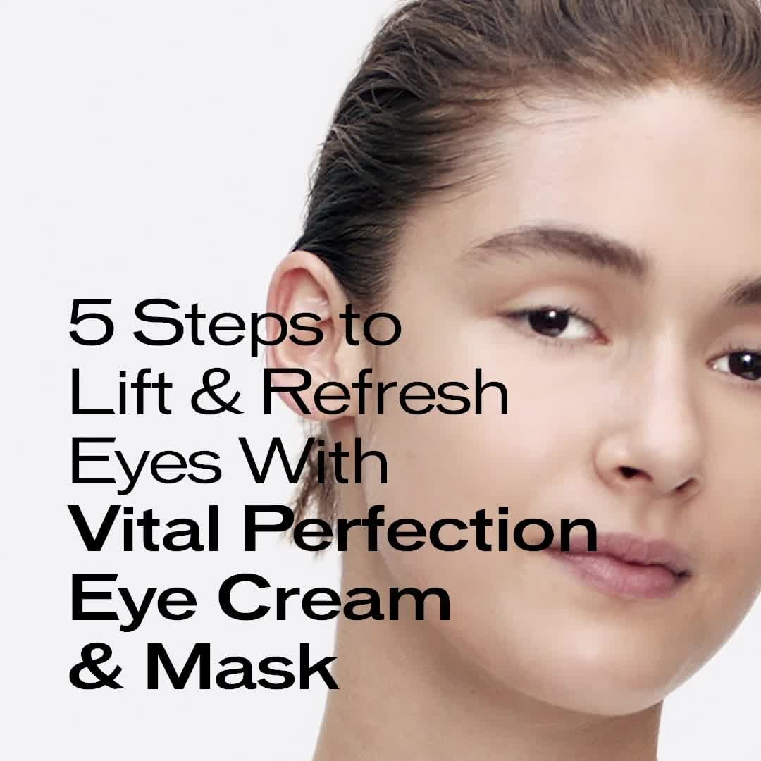 SHISEIDO - Eye-area skincare tips with our #VitalPerfection Eye Collection.⁣ When used together, the eye cream and mask help to counteract the look of age-related fatigue: wrinkles, dark circles and u...