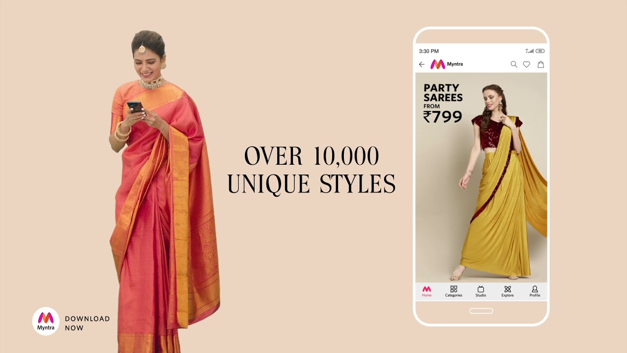 MYNTRA, INDIA'S FASHION EXPERT X SAMANTHA AKKINENI