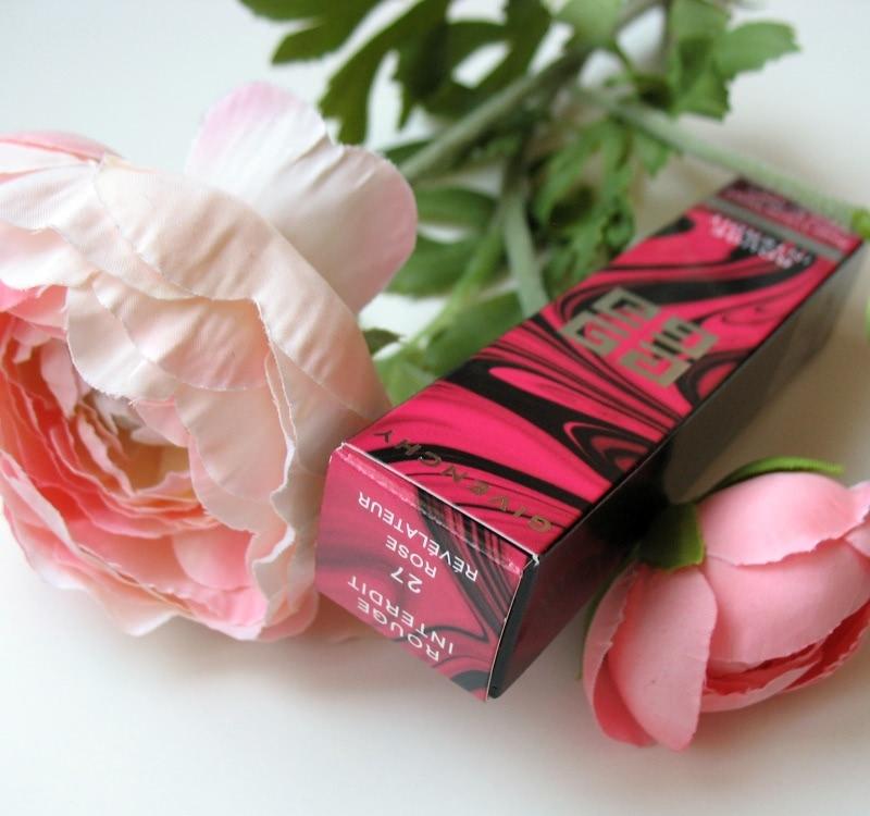 Произведение искусства: «Мраморная» помада для губ Givenchy Rouge Interdit Marbled Lipstick в оттенке 27 Rose Revelateur